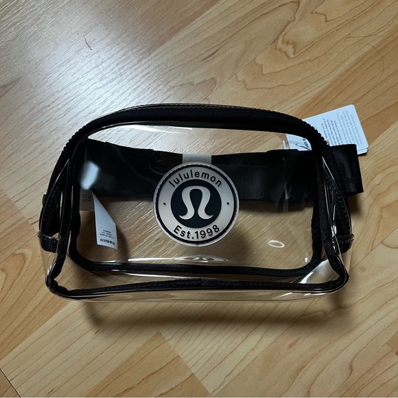 lululemon athletica Handbags - New lululemon clear belt bag